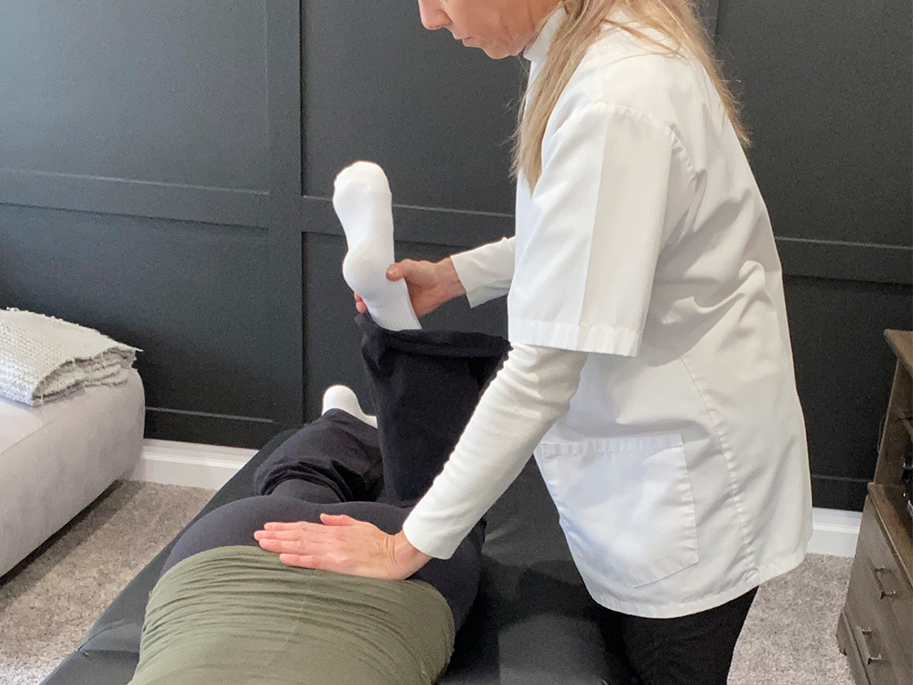 Wortley Osteopathy treatment room